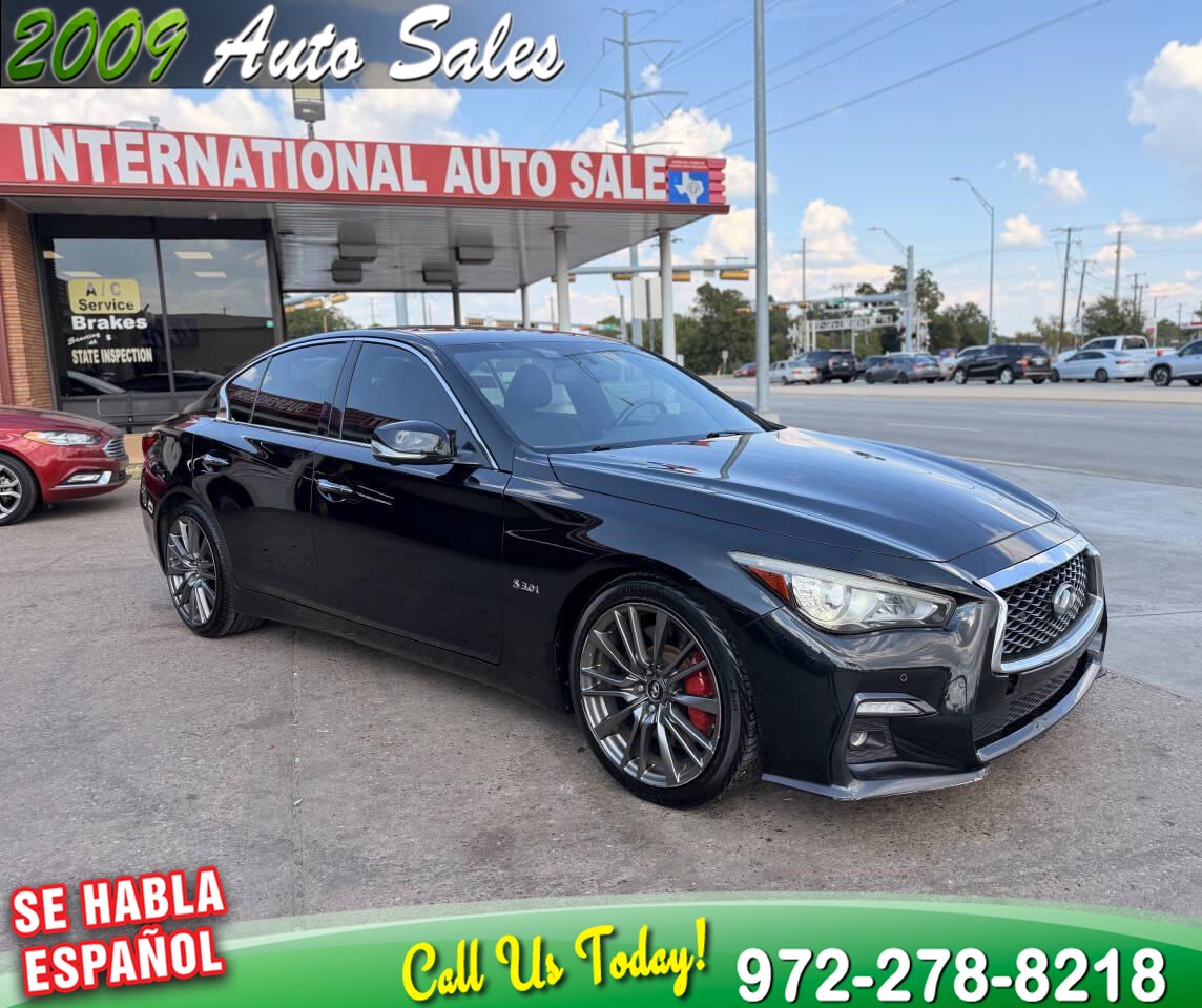 2018 INFINITI Q50 RED SPORT 400