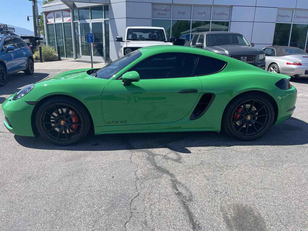 Sold 2021 Porsche 718 Cayman GTS 4.0 in Salt Lake City
