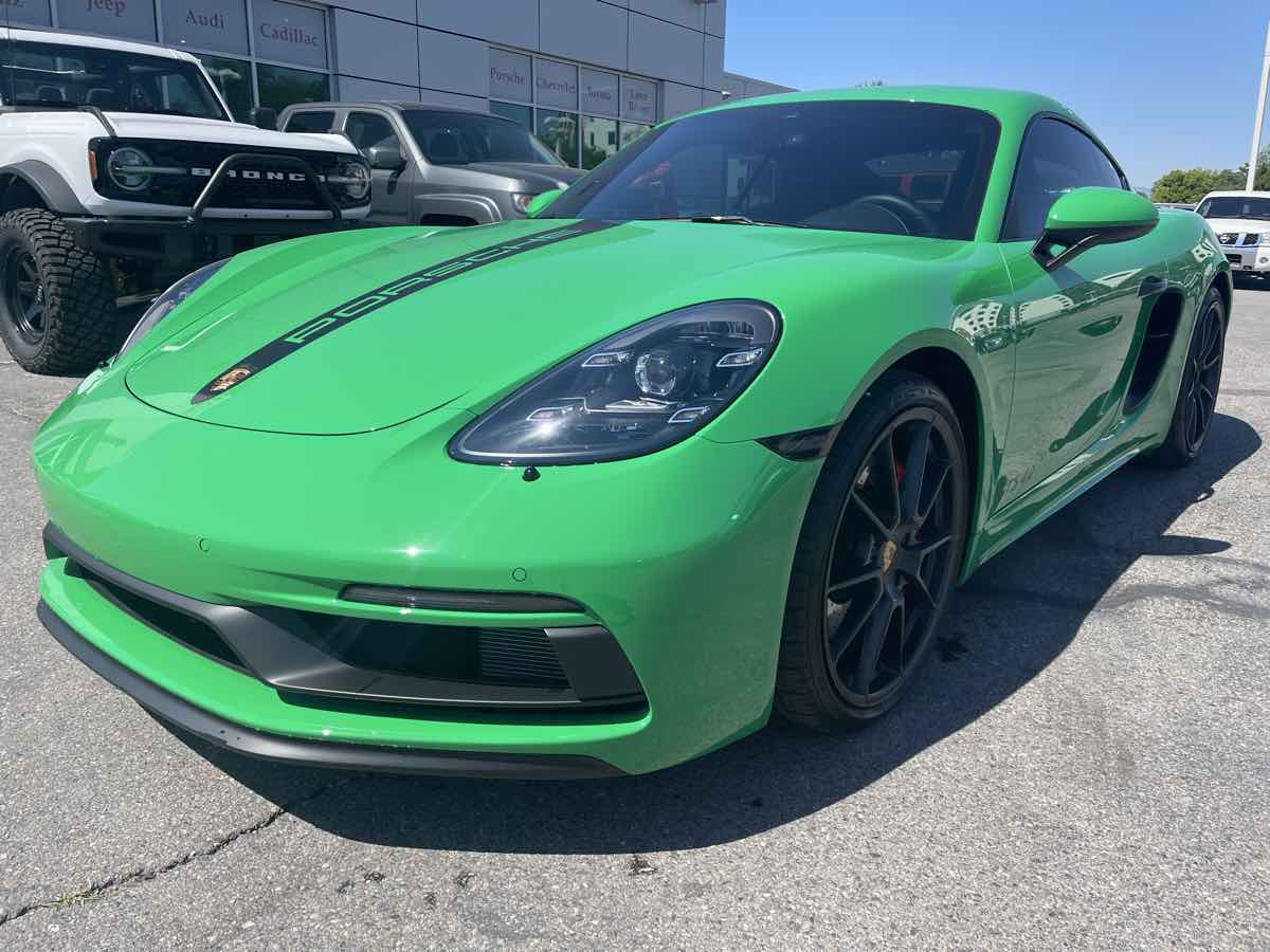 Sold 2021 Porsche 718 Cayman GTS 4.0 in Salt Lake City