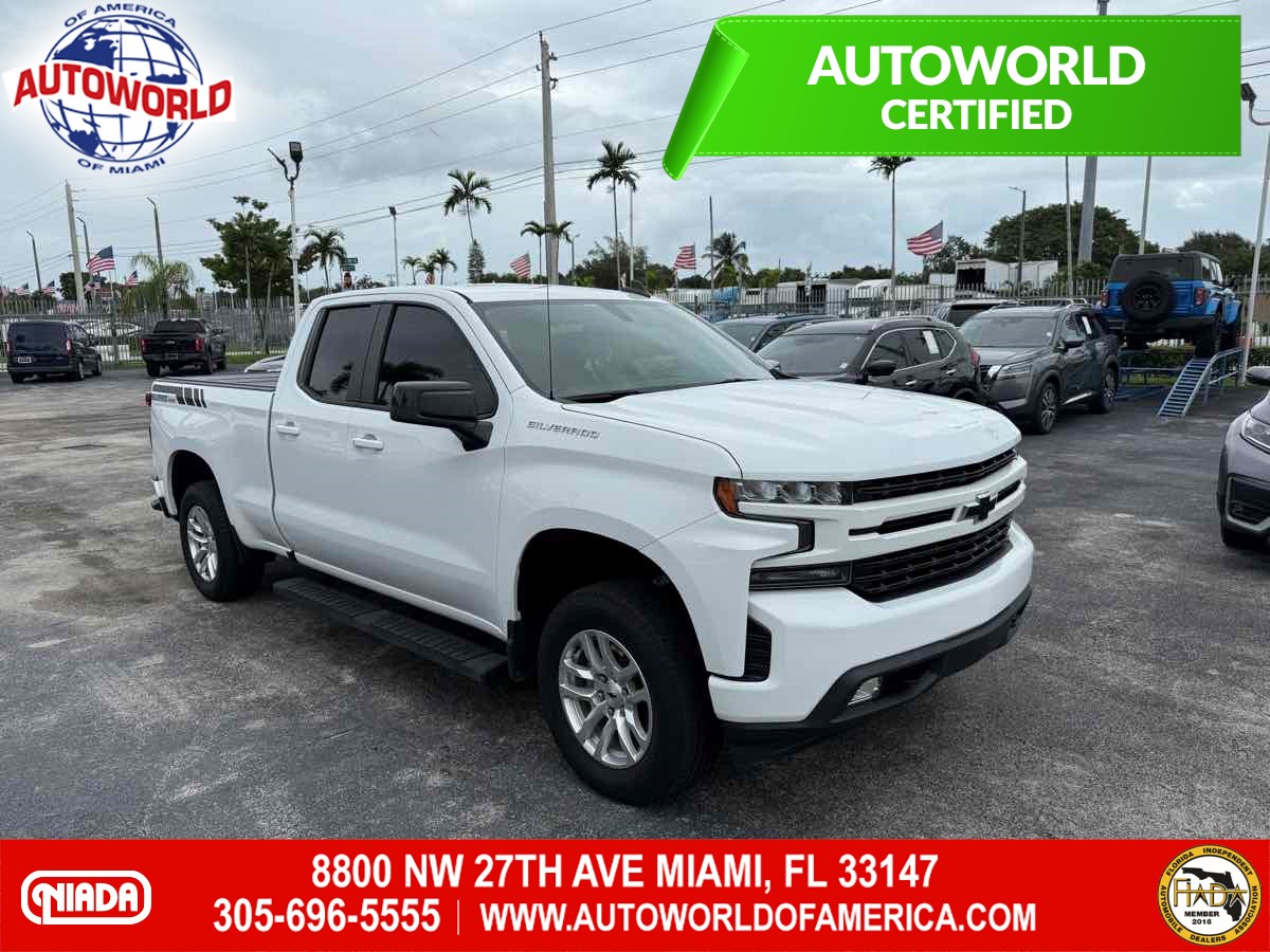 Used 2020 Chevrolet Silverado 1500 4WD Double Cab RST in Miami