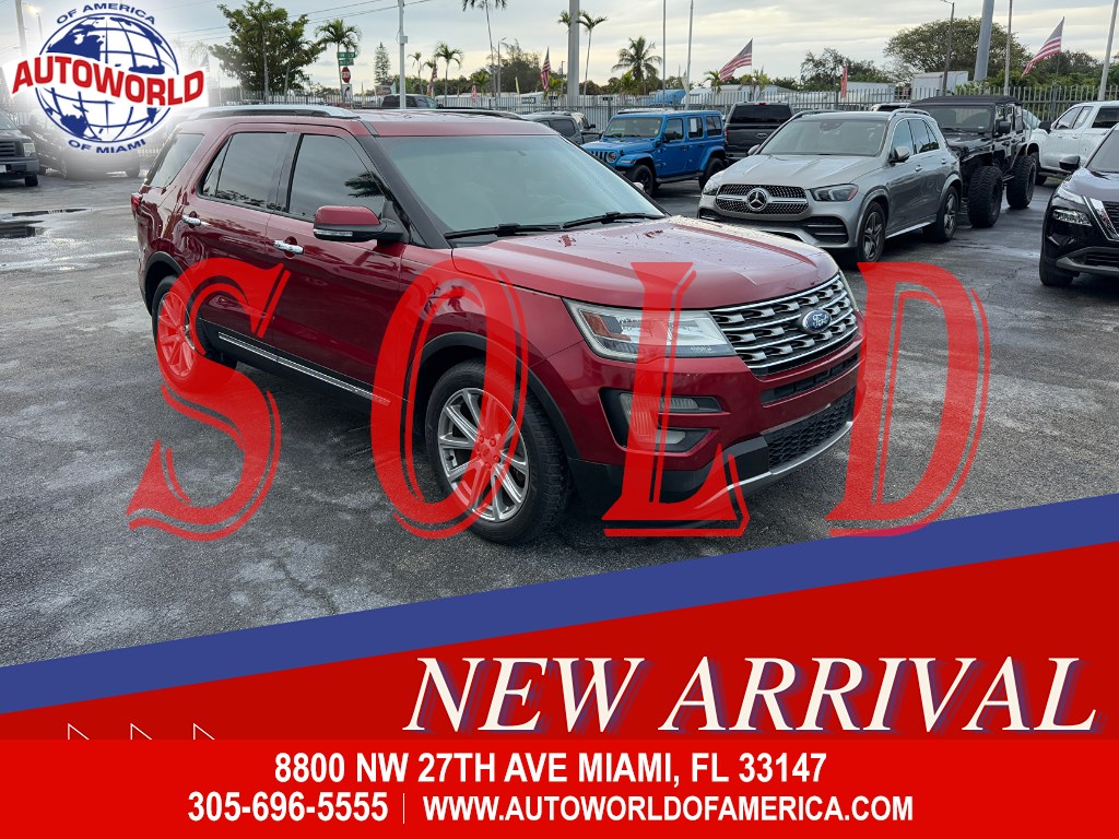 Sold 2016 Ford Explorer FWD 4dr Limited