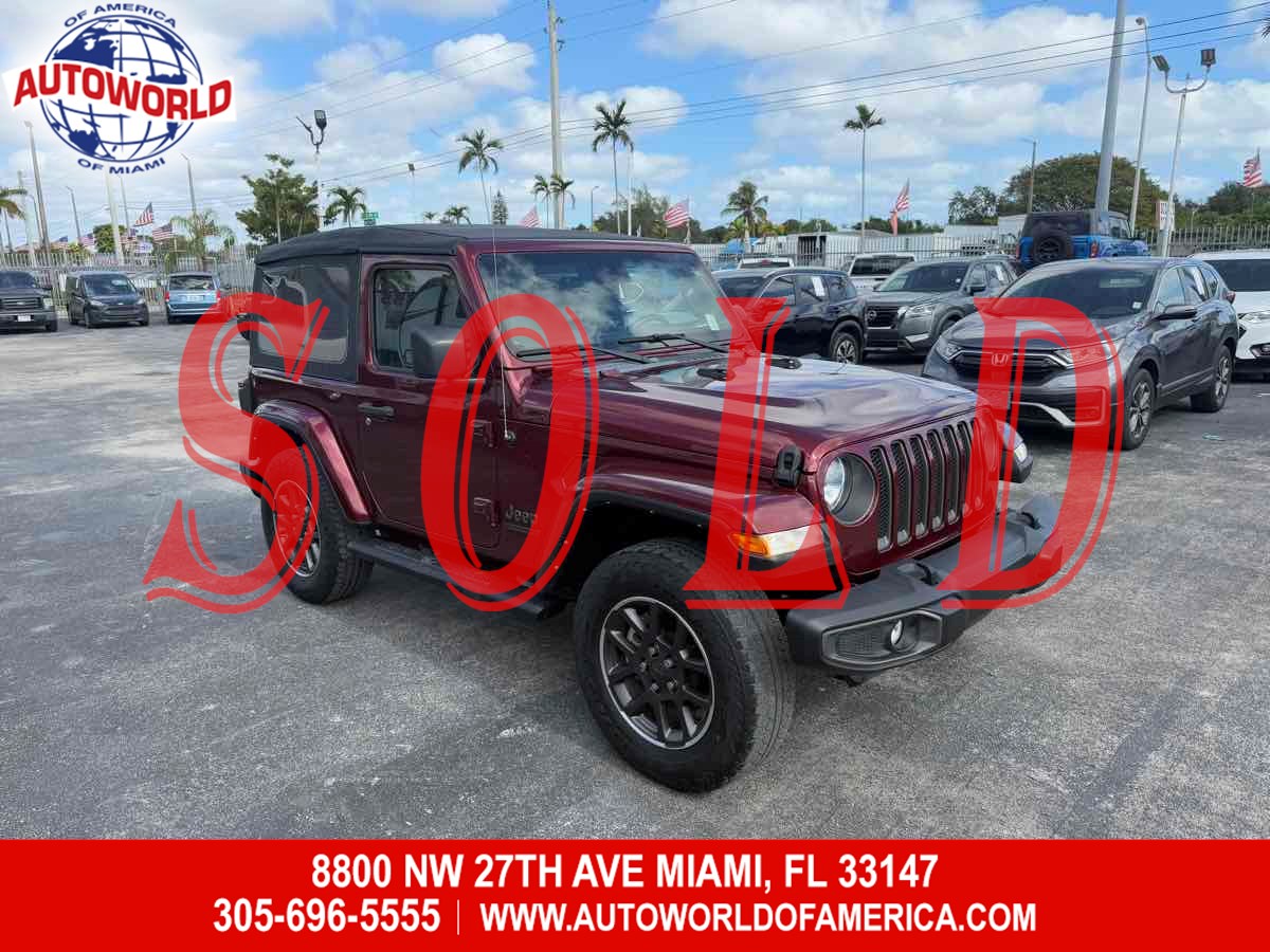 Sold 2021 Jeep Wrangler 80th Anniversary 4x4 *Ltd Avail* (Export Title)