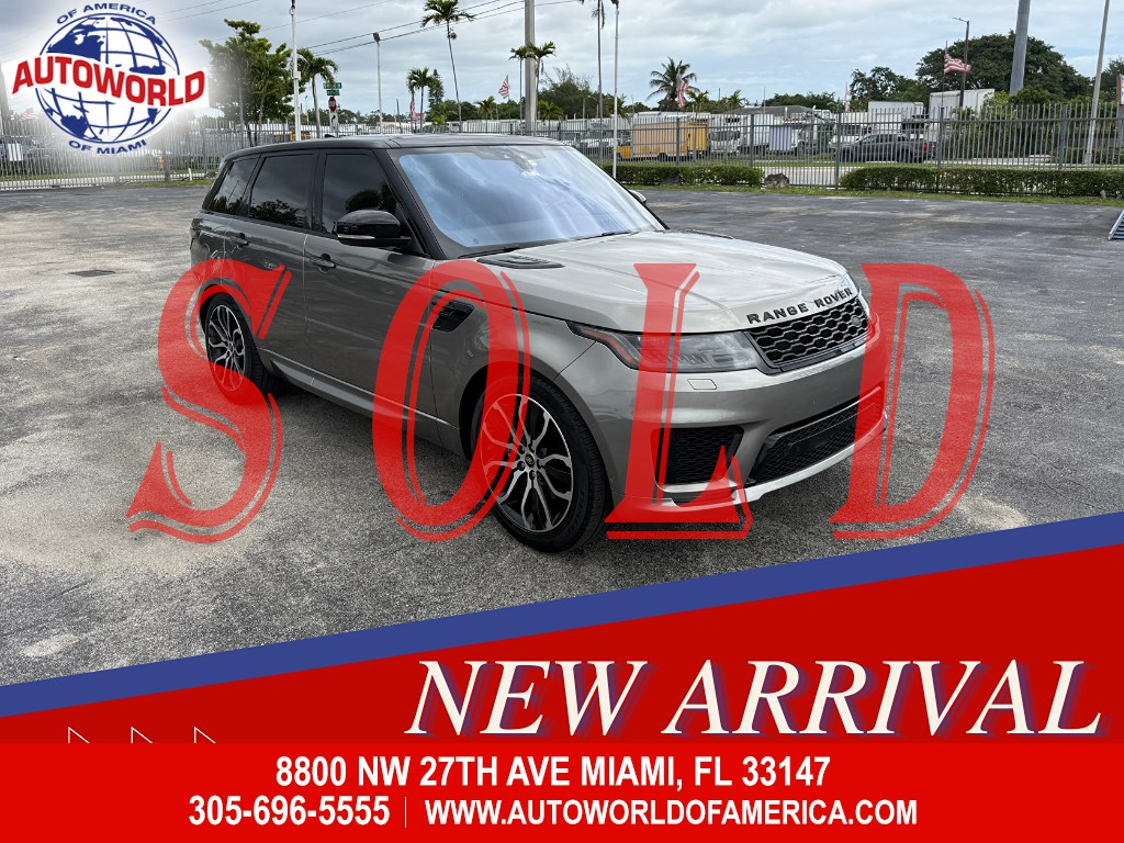 Sold 2018 Land Rover Range Rover Sport V6 Supercharged HSE Dynamic