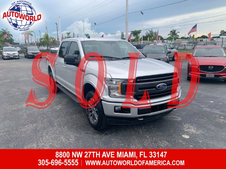 Sold 2019 Ford F-150 XLT 4WD SuperCrew 5.5' Box