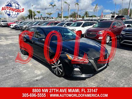 Sold 2020 Nissan Altima 2.5 SR Premium Sedan