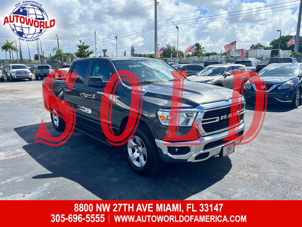 Sold 2019 Ram 1500 Big Horn 4x4 Crew Cab 5'7" Box