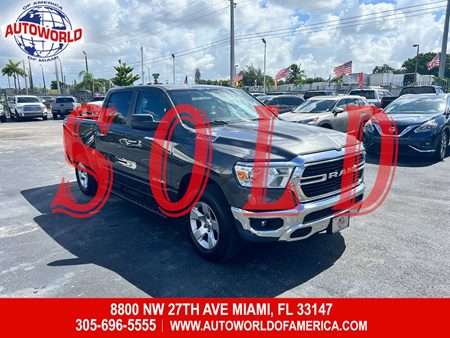 Sold 2019 Ram 1500 Big Horn 4x4 Crew Cab 5'7" Box