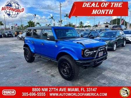 2023 Ford Bronco Wildtrak 4 Door Advanced 4x4