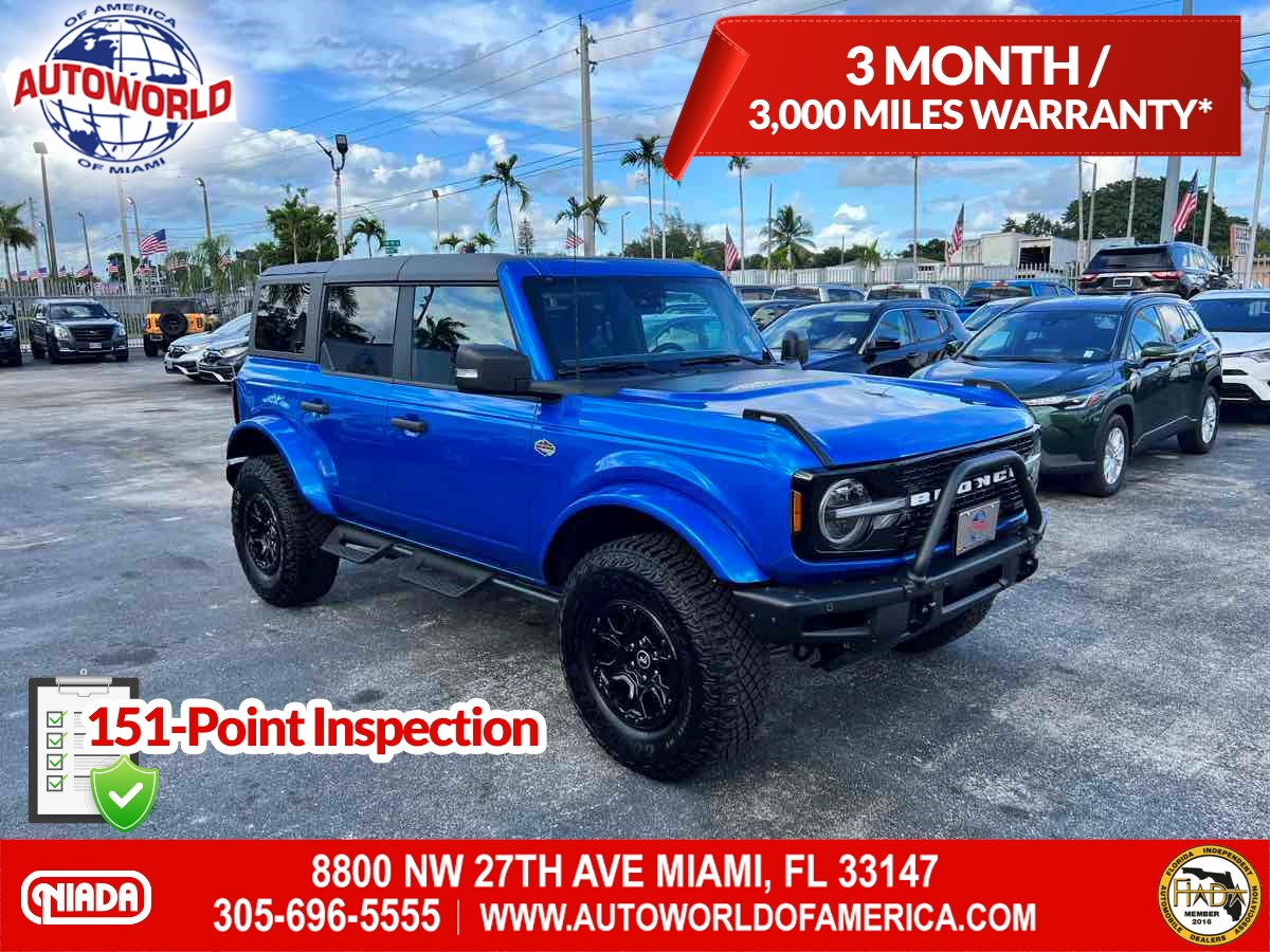 2023 Ford Bronco Wildtrak 4 Door Advanced 4x4