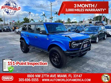 2023 Ford Bronco Wildtrak 4 Door Advanced 4x4