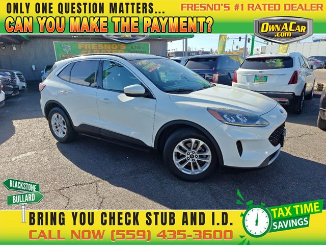 White 2020 Ford Escape SE FWD SUV / Crossover Front-Wheel Drive Automatic