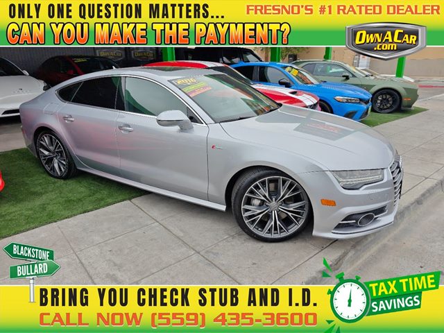 Silver 2016 Audi A7 3.0T quattro Prestige AWD Sedan All-Wheel Drive Automatic