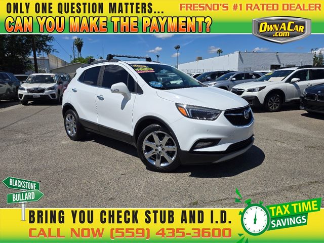 Summit White 2018 Buick Encore Premium FWD SUV / Crossover Front-Wheel Drive Automatic