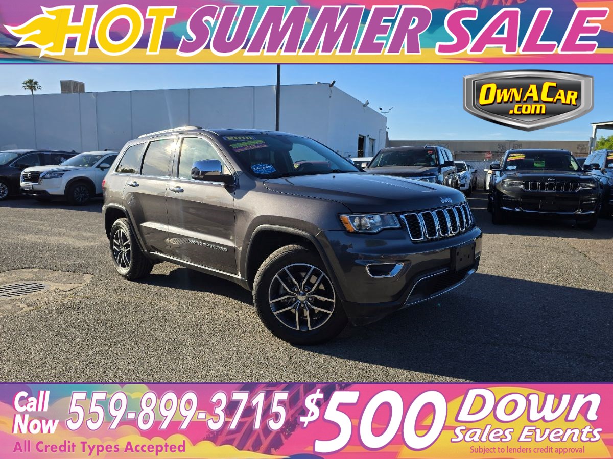 Sold 2018 Jeep Grand Cherokee Limited