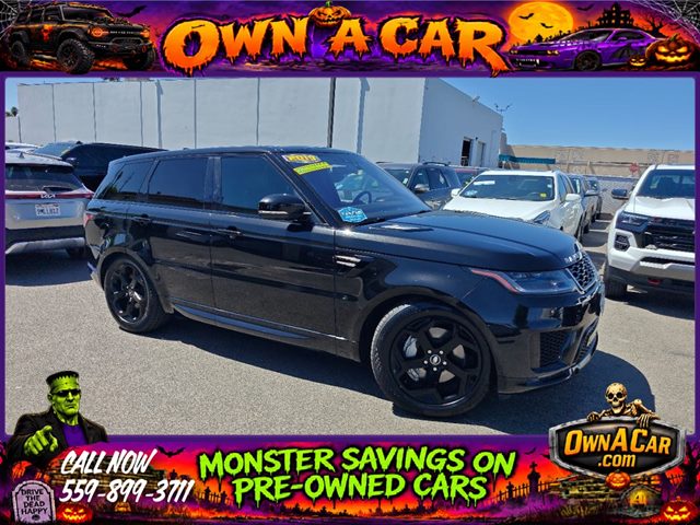 Black 2019 Land Rover Range Rover Sport SUV / Crossover All-Wheel Drive