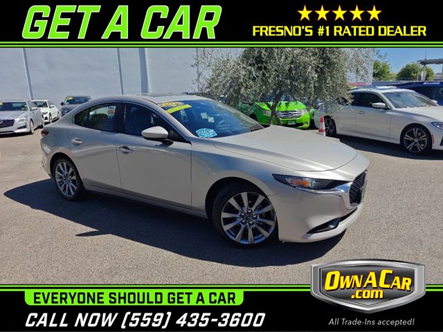 Gray (Platinum Quartz Metallic) 2025 Mazda MAZDA3 2.5 S Preferred Sedan FWD Sedan Front-Wheel Drive Automatic