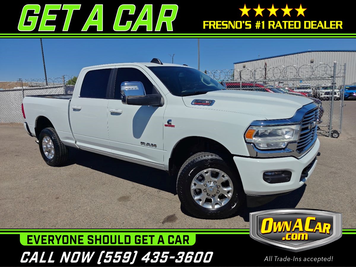 Bright White Clearcoat 2024 RAM 2500 Pickup Truck Four-Wheel Drive Automatic