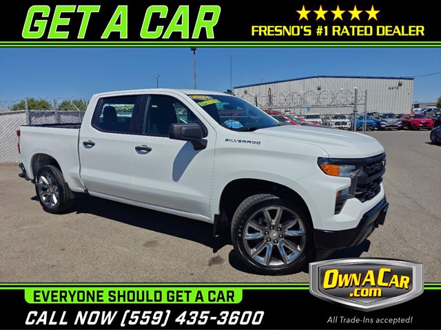 Summit White 2024 Chevrolet Silverado 1500 Pickup Truck 4X2 Automatic