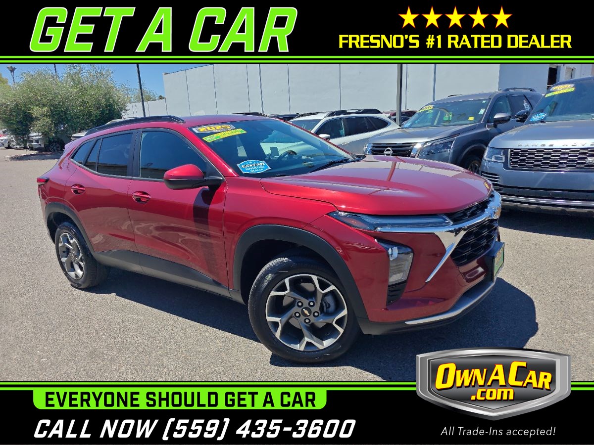 Red (Crimson Metallic) 2025 Chevrolet Trax SUV / Crossover Front-Wheel Drive Automatic