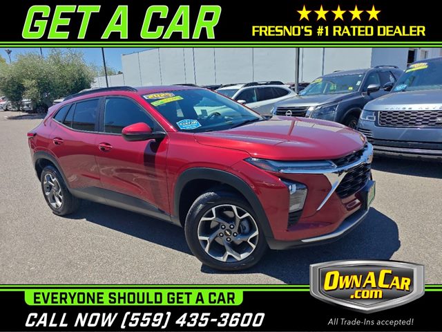 Red (Crimson Metallic) 2025 Chevrolet Trax SUV / Crossover Front-Wheel Drive Automatic