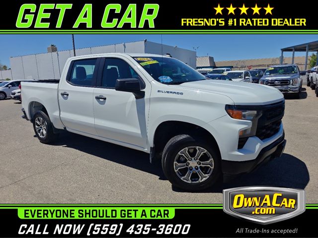 Summit White 2024 Chevrolet Silverado 1500 Pickup Truck 4X2 Automatic