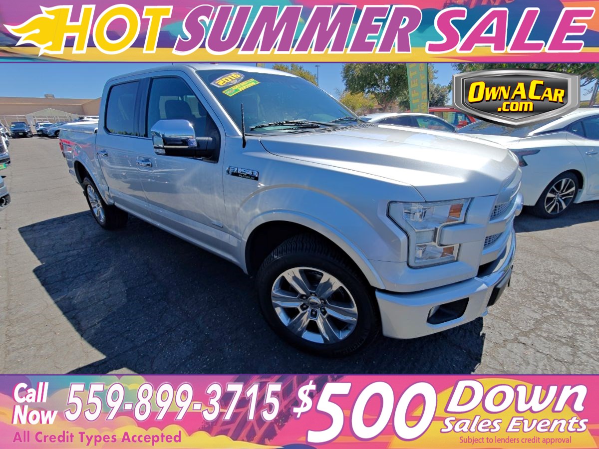 Sold 2016 Ford F-150 Platinum