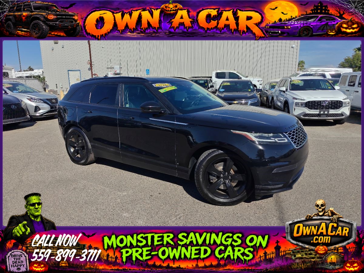 Black 2018 Land Rover Range Rover Velar SUV / Crossover All-Wheel Drive Automatic
