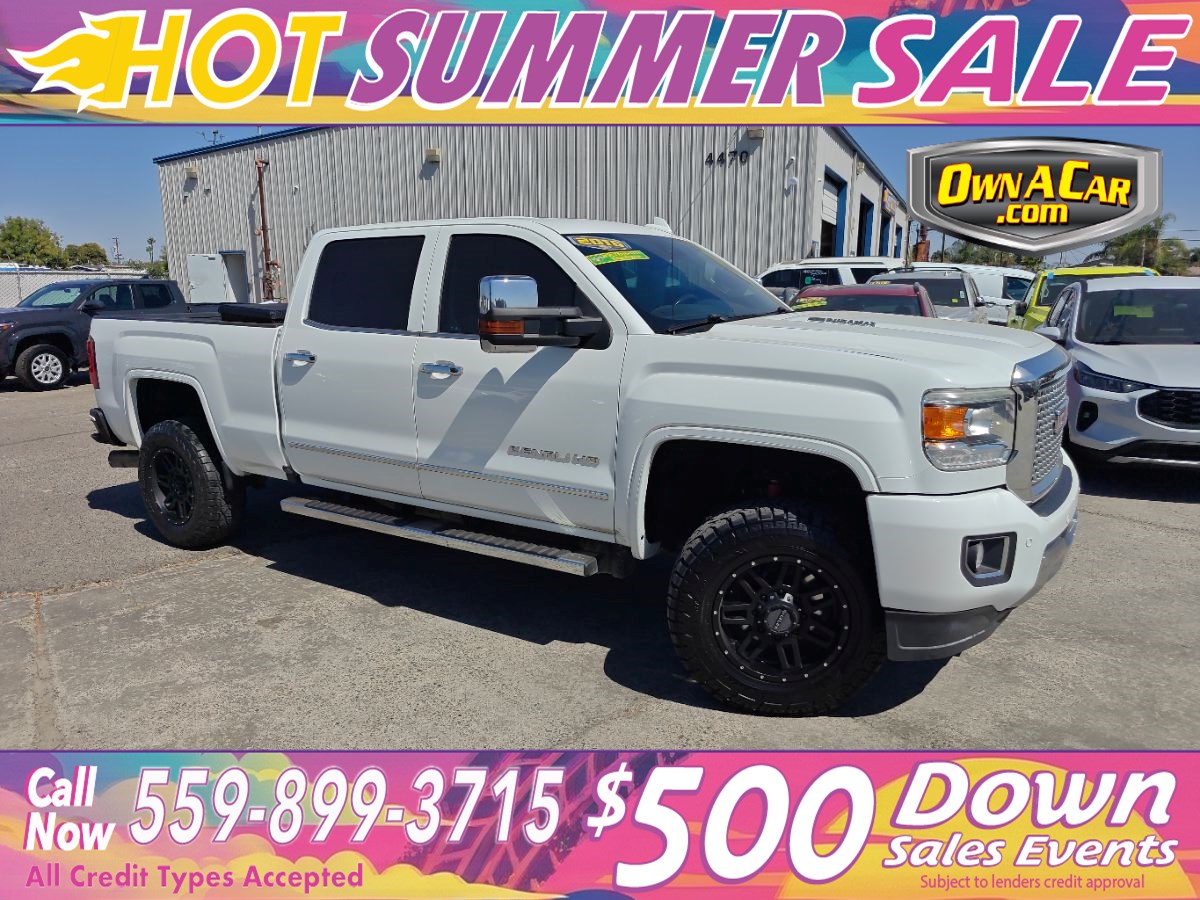  2016 GMC Sierra 2500HD Denali Crew Cab SB 4WD   