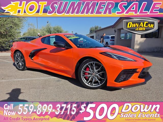 Sebring Orange Tintcoat 2025 Chevrolet Corvette Coupe Rear-Wheel Drive Automatic