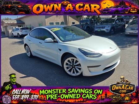 Sold 2021 Tesla Model 3 Standard Range Plus
