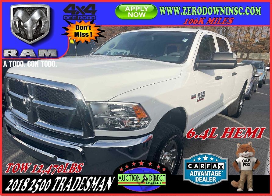 2018 Ram 2500 Tradesman