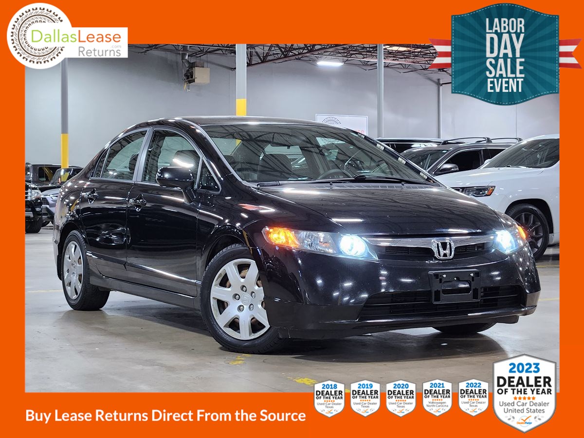Sold 2008 Honda Civic Sdn LX in Dallas