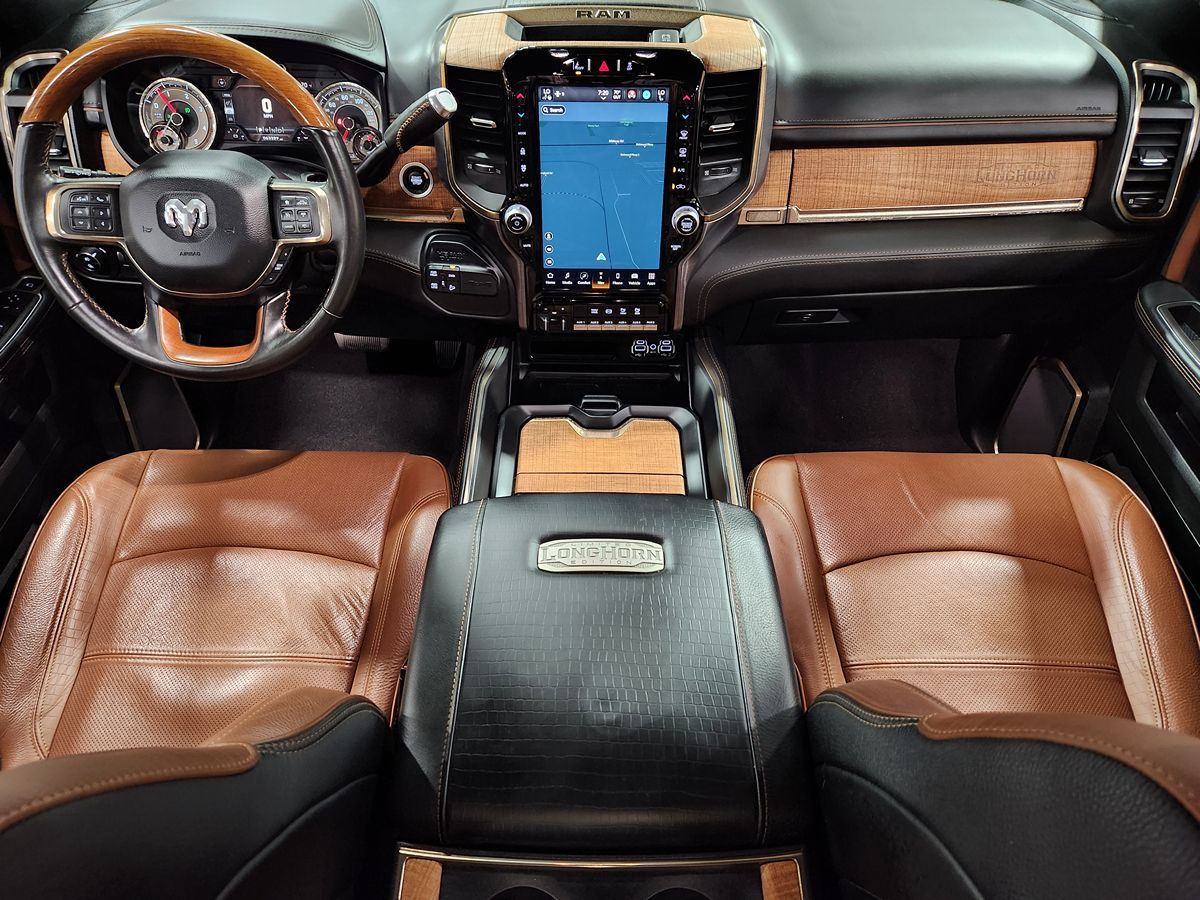 Interior 2019 Dodge 1500 Longhorn Sold 2022 Ram 2500 Longhorn