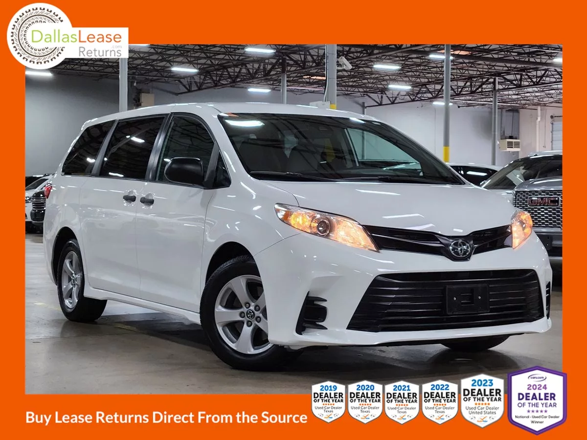Sold 2020 Toyota Sienna L in Dallas