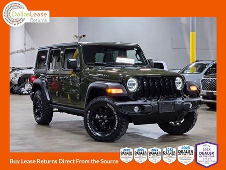 Sold 2021 Jeep Wrangler Unlimited Willys