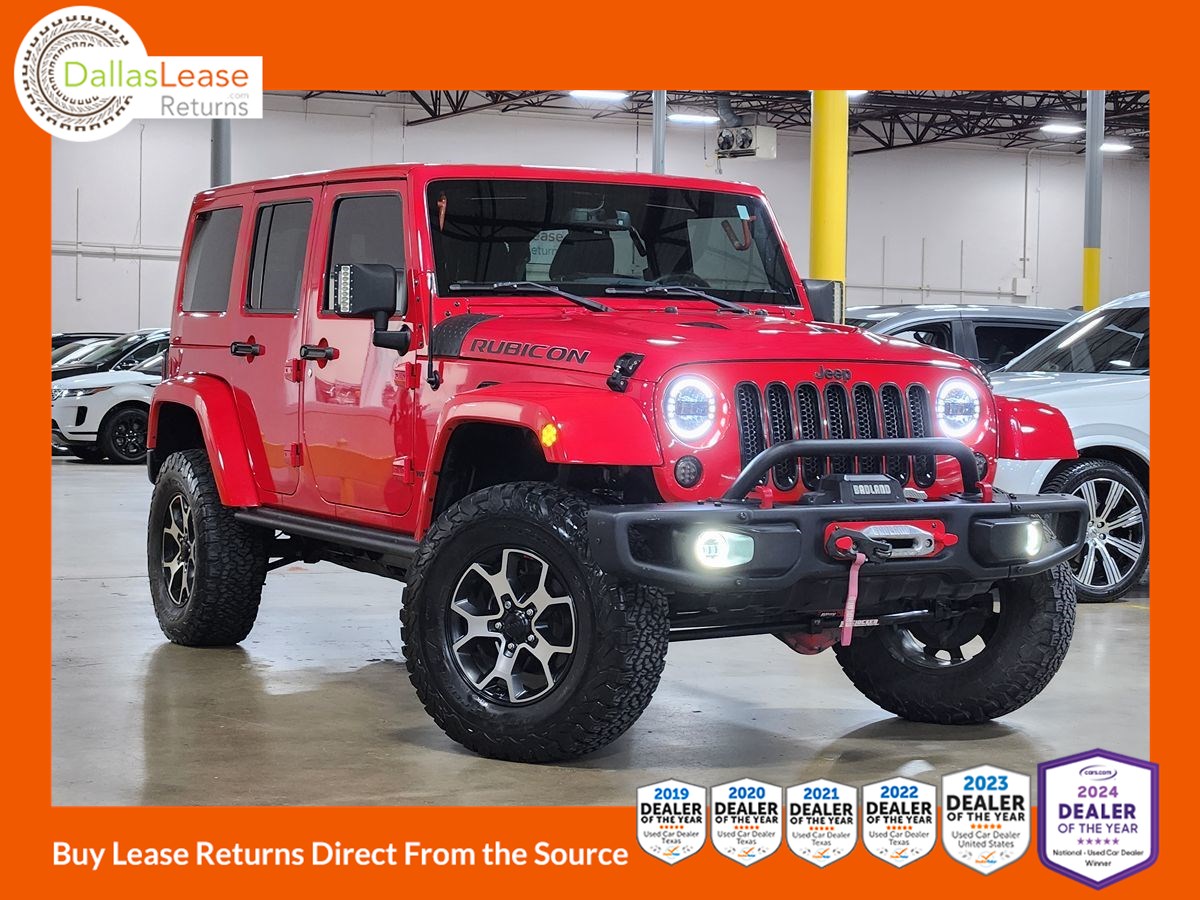 Sold 2016 Jeep Wrangler Unlimited Rubicon Hard Rock in Dallas