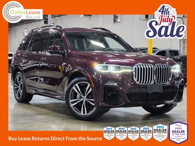 Red (MAROON) 2020 BMW X7 xDrive40i AWD SUV / Crossover All-Wheel Drive Automatic