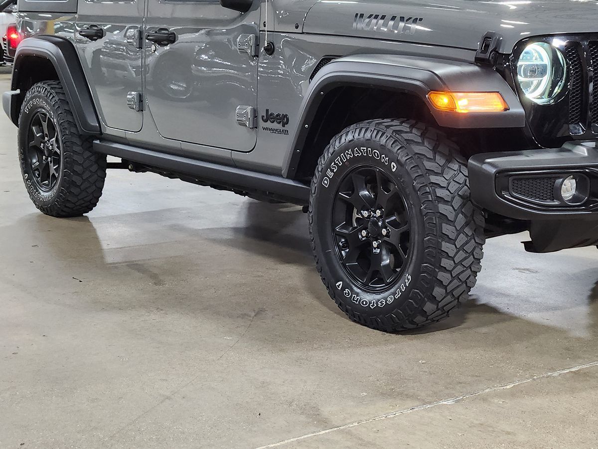 Sold 2021 Jeep Wrangler Unlimited Willys in Dallas