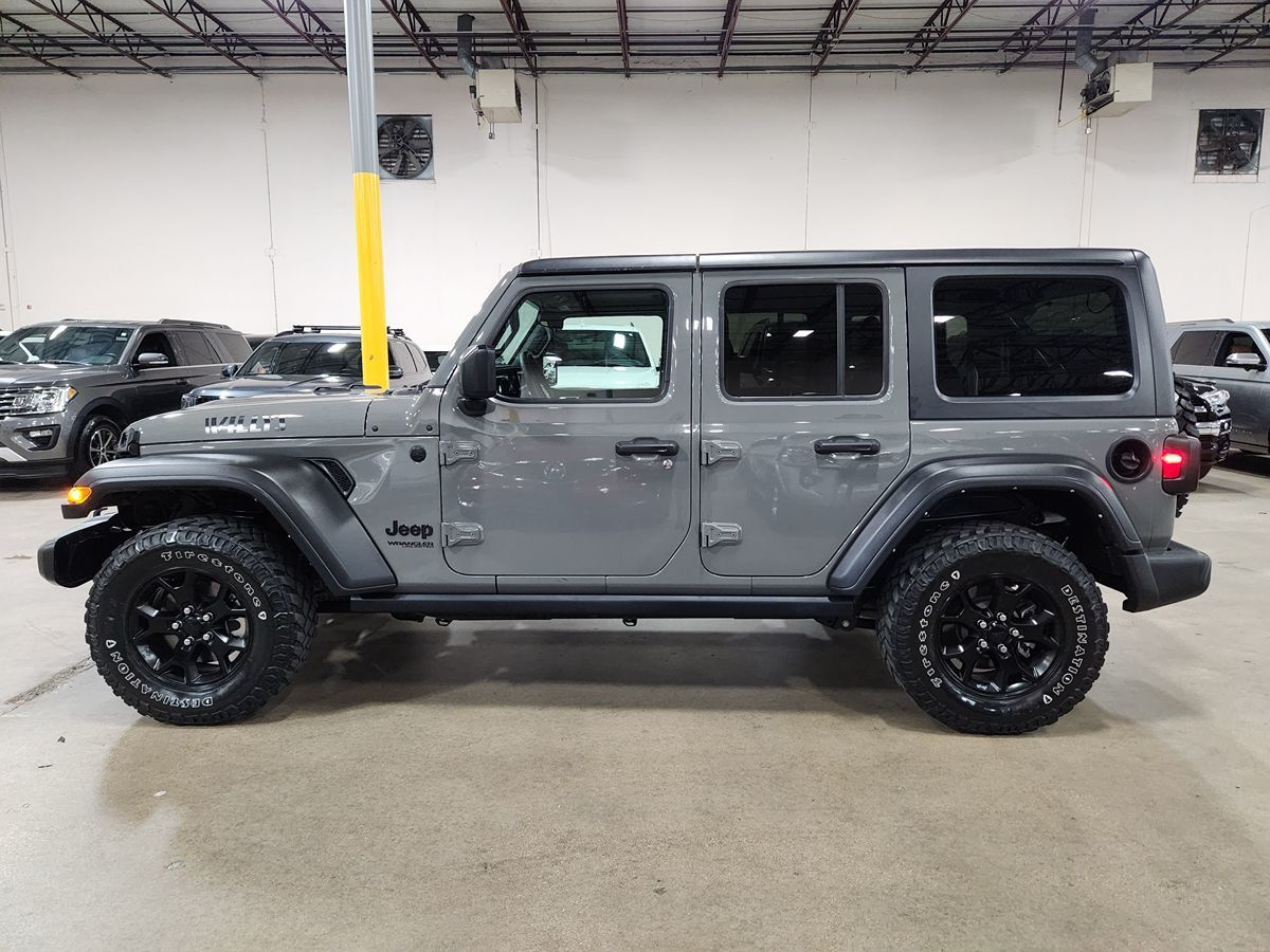 Sold 2021 Jeep Wrangler Unlimited Willys in Dallas