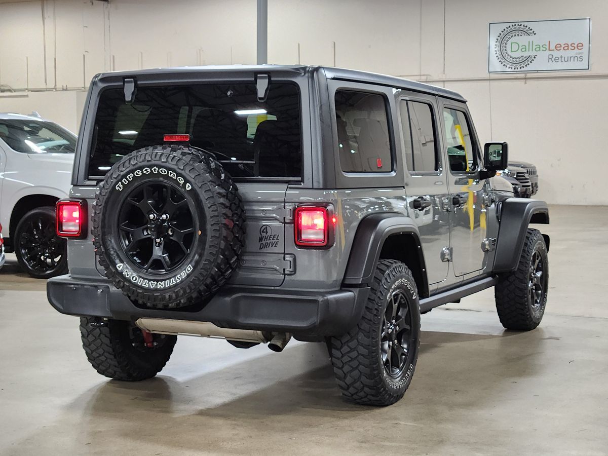 Sold 2021 Jeep Wrangler Unlimited Willys in Dallas