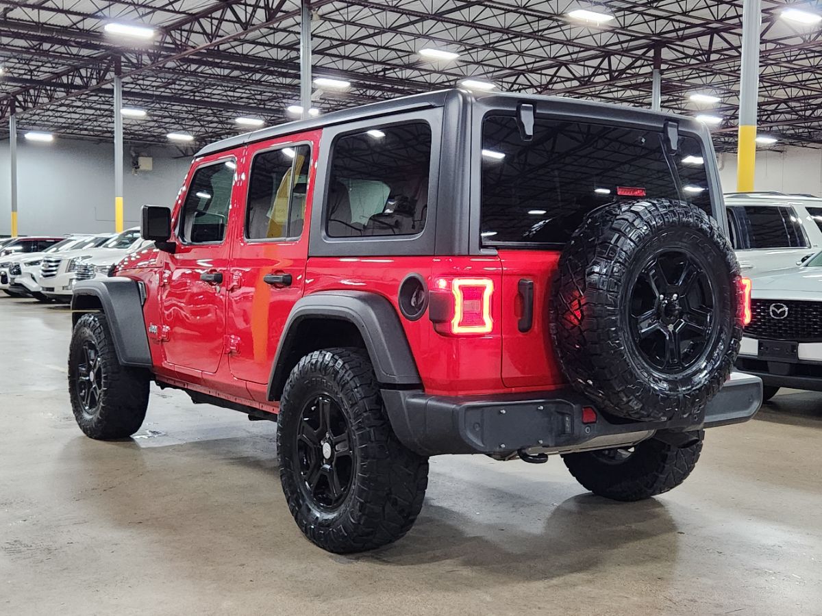 Sold 2021 Jeep Wrangler Unlimited Sport S in Dallas