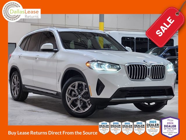 White 2024 BMW X3 xDrive30i AWD SUV / Crossover All-Wheel Drive Automatic