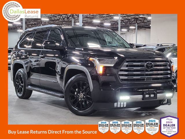 Black 2024 Toyota Sequoia Limited 4WD SUV / Crossover Four-Wheel Drive Automatic
