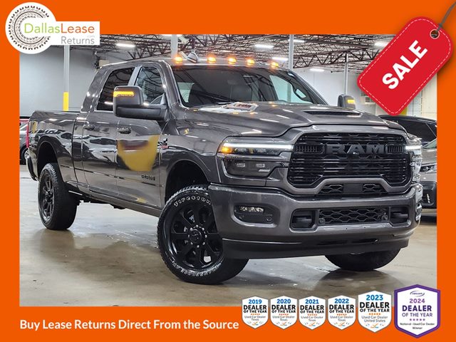 Gray 2025 RAM 2500 Laramie Mega Cab 4WD Pickup Truck Four-Wheel Drive Automatic