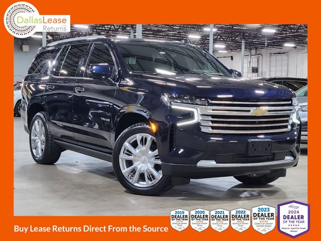 Blue 2023 Chevrolet Tahoe High Country 4WD SUV / Crossover Four-Wheel Drive Automatic