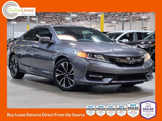 Gray 2017 Honda Accord Coupe EX Coupe Front-Wheel Drive Automatic