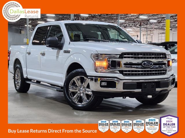 White 2019 Ford F-150 XLT SuperCrew RWD Pickup Truck 4X2 Automatic