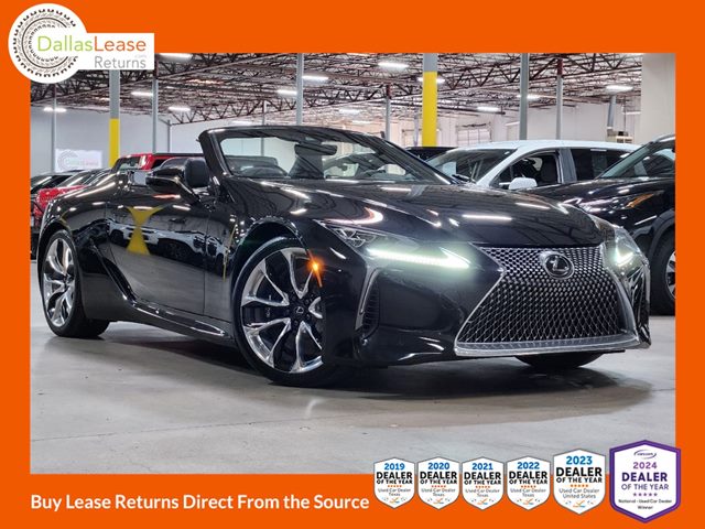 Black 2023 Lexus LC 500 Convertible RWD Convertible Rear-Wheel Drive Automatic