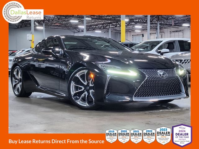 Black 2018 Lexus LC 500 RWD Coupe Rear-Wheel Drive Automatic