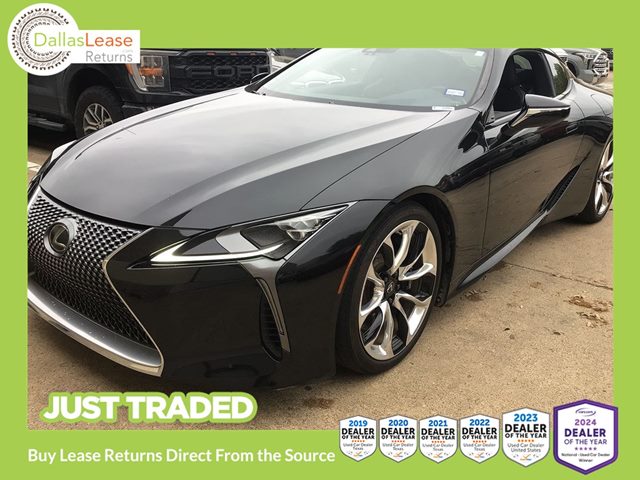 Black 2018 Lexus LC 500 RWD Coupe Rear-Wheel Drive Automatic